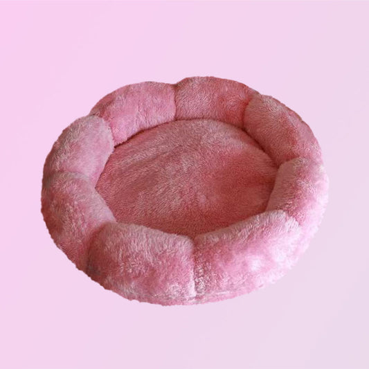 DeskPurrch Replacement Bed Cover — Plush · Pink