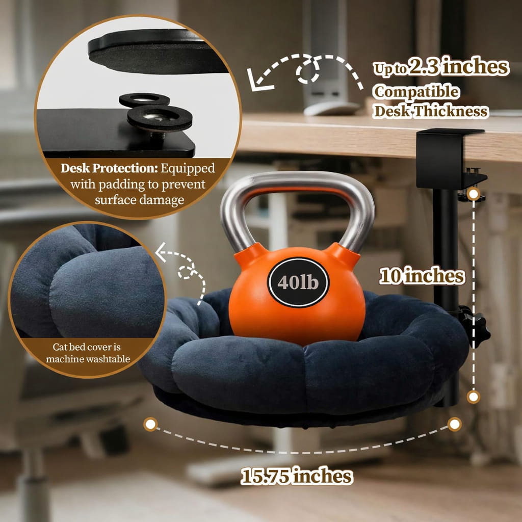 DeskPurrch Cat Bed